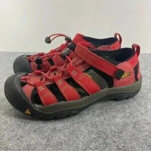 kEEN Big Kids' Newport H2 Waterproof Sandals in Ribbon Red Big Kids Size 6